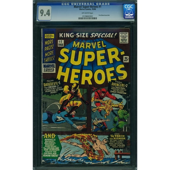 Marvel Super-Heroes #1 - CGC 9.4 Comic Book