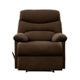 thumbnail image 5 of Homesvale Perie Wall Hugger Recliner Chair, Brown Microfiber, 5 of 7