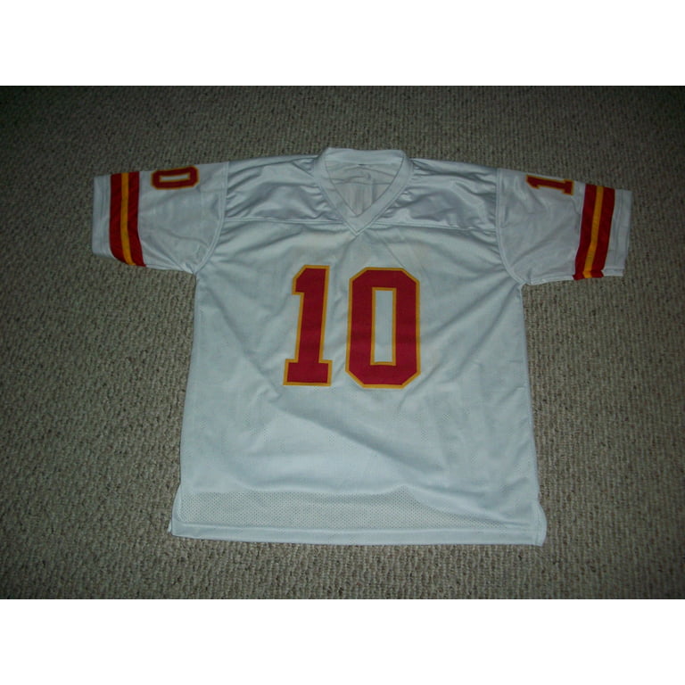 Unsigned Isiah Pacheco Jersey #10 Kansas City Custom Stitched White  Football No Brands/Logos Sizes S-3XLs (New)