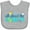 AC-Heather Grey, variant on Inktastic All About the Ocean Boys or Girls Baby Bib
