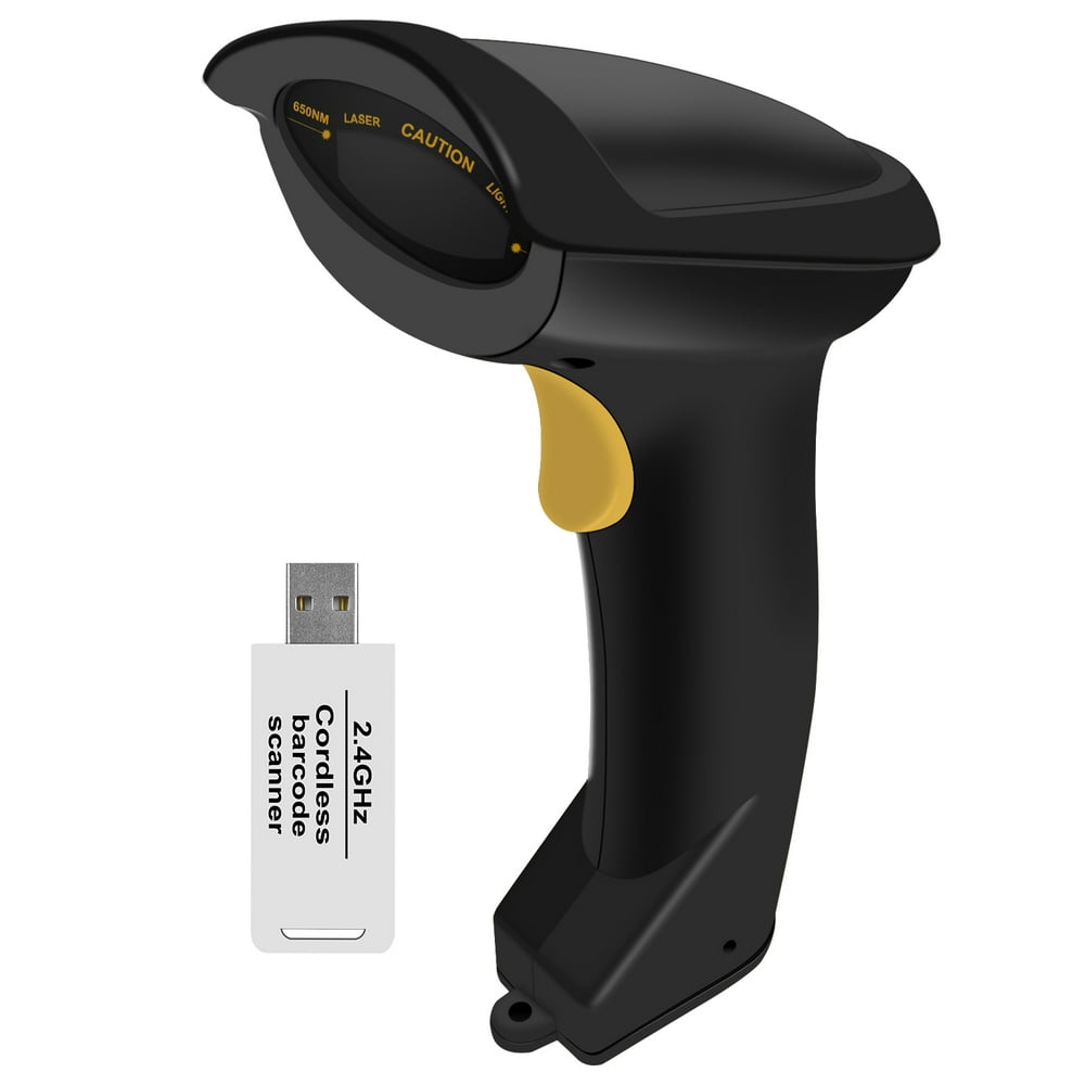 Costech Wireless USB Barcode Scanner 2.4GHz, [Plug & Play] Wireless