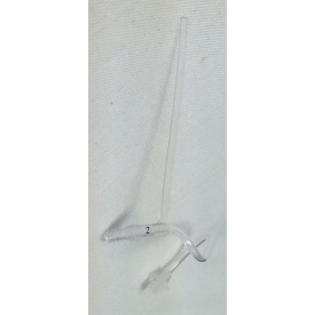 (2-pack) 2 Pairs of Slim Tube HE refill tubes screw-In type hearing aid replacement tubes (2 RIGHT AND LEFT Total 4 Tubes). For Phonak Cassia, Ambra and Solana open fit hearing aids