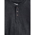 thumbnail image 2 of Wonder Nation Boys Henley Shirt with Long Sleeves, Sizes 4-18, 2 of 3