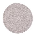 thumbnail image 1 of Mantel individual genérico de 18 cm para ollas calientes de cocina, decoración de mesa, color gris oscuro, 1 of 9