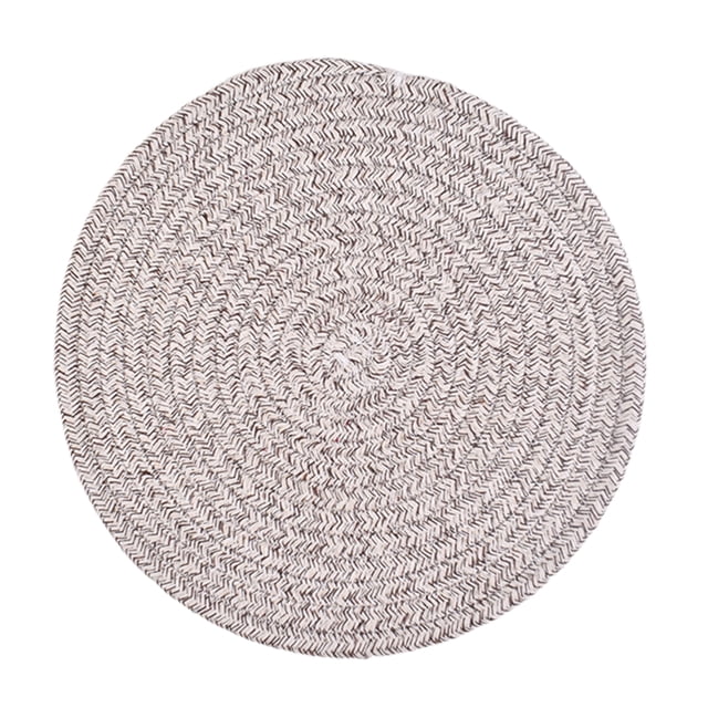 Mantel individual genérico de 18 cm para ollas calientes de cocina, decoración de mesa, color gris oscuro