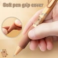 thumbnail image 5 of Cute Capybara Gel Pen 4PCS/Set Cartoon Gel Ink Pen 0.5MM Black Quick Dry Writing Pen Soft Touching Neutral Pen for Office, 5 of 7