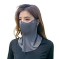 thumbnail image 3 of Mascarilla protectora solar de seda de hielo para el cuello, protección para el cuello para mujer, parasol transpirable, protección para las esquinas de los ojos, 3 of 3