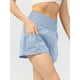 thumbnail image 2 of Pantalones cortos para correr para mujer 2 en 1 con bolsillos Cintura ancha Capa de cobertura, 2 of 7