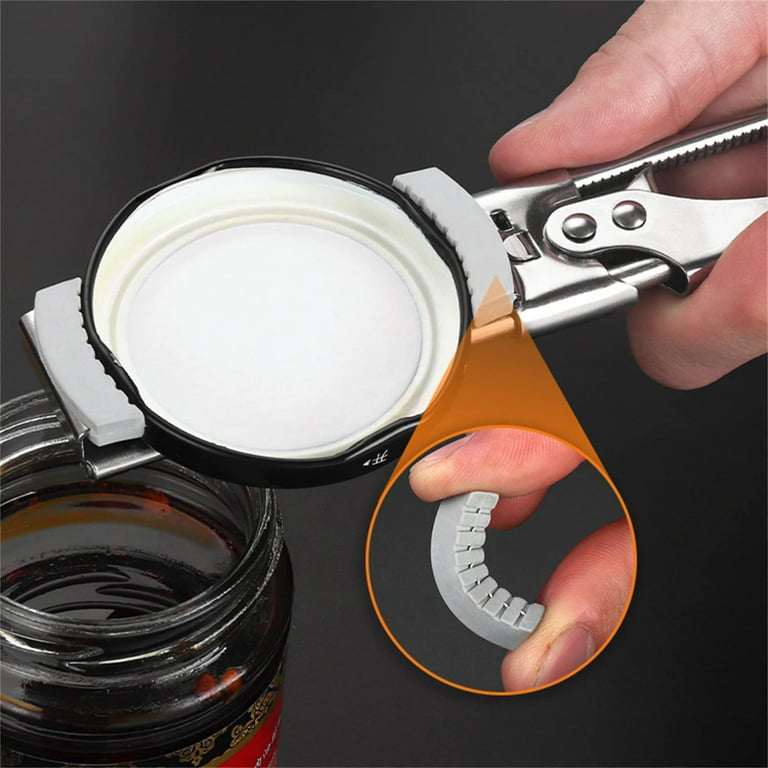 2023 New Jar Opener for Weak Hands, Bottle Opener for Arthritic Hands, Jar Gripper Tight Lid Opener, Kitchen Gadgets (1PC-Extended Non-Slip)