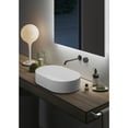 thumbnail image 2 of Ruvati 23-inch Matte White epiStone Solid Surface Modern Bathroom Vessel Sink, 2 of 2