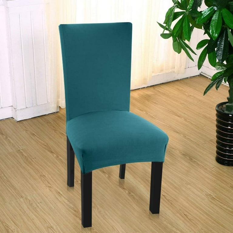 Fuloon super fit stretch removable washable short dining chair protector cover s new arrivals