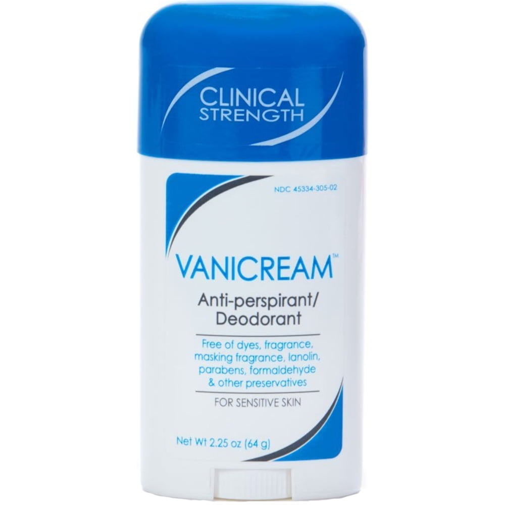Vanicream AntiPerspirant Deodorant for Sensitive Skin 2.25oz Each