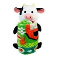thumbnail image 5 of Rollee Pollee Farm Friends Cow Plush Hugger and Silk Touch Throw Blanket Set, 40x50 inches - Ultra Soft Novelty Set for Kids, 5 of 7