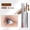 Brown, variant on Kokovifyves 3Pcs Clear Eyelash Mascara, Waterproof Lengthening Curling, Non-Smudging Long-Lasting Makeup Base for Natural Lashes