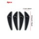 thumbnail image 3 of 4pcs Car Door Anti-Collision Strip, Car Body Black Anti-Scratch Sticker, 3 of 5