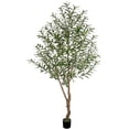 thumbnail image 4 of Romswi 7FT Artificial Olive Tree Tall Fake Potted Olive Tree with Lifelike Fruits Faux Olive Tree For Home House Office Decor Indoor, 4 of 11