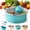 Blue, variant on Electric Salad Spinner Fruit Vegetable Washer,Collapsible Double Layer Washing Bowl,Multifunctional Vegetable Dryer with Non-Slip Base,Fruit and Veggie Cleaner for Kitchen