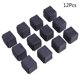 thumbnail image 2 of TABLETREANDS 12Ud Fundas De Silicona Antideslizantes Para Patas Cuadradas De Y En Color Negro, 2 of 3