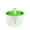 Green Pet Water Fountain, variant on 4Pcs Replacement Filters for 1.6 L Automatic Pet Water Fountain for Dogs Cats