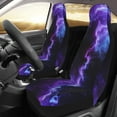 thumbnail image 2 of Sikiie Purple And Blue Nebula Car Seat Protector 2 Pack Car Seat Cushion Mat, Car Seat Covers for SUV, Truck, Van, 2 of 7