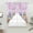 Light Pink, variant on Easter Gnomes Bunnies Swag Curtains for Kitchen/Bedroom/Living Room, Spring Easter Eggs Floral Purple Plaid Scalloped Curtains 63 Inch Long, Window Swag Topper Curtains Valances 2 Panels Set 36"x63"