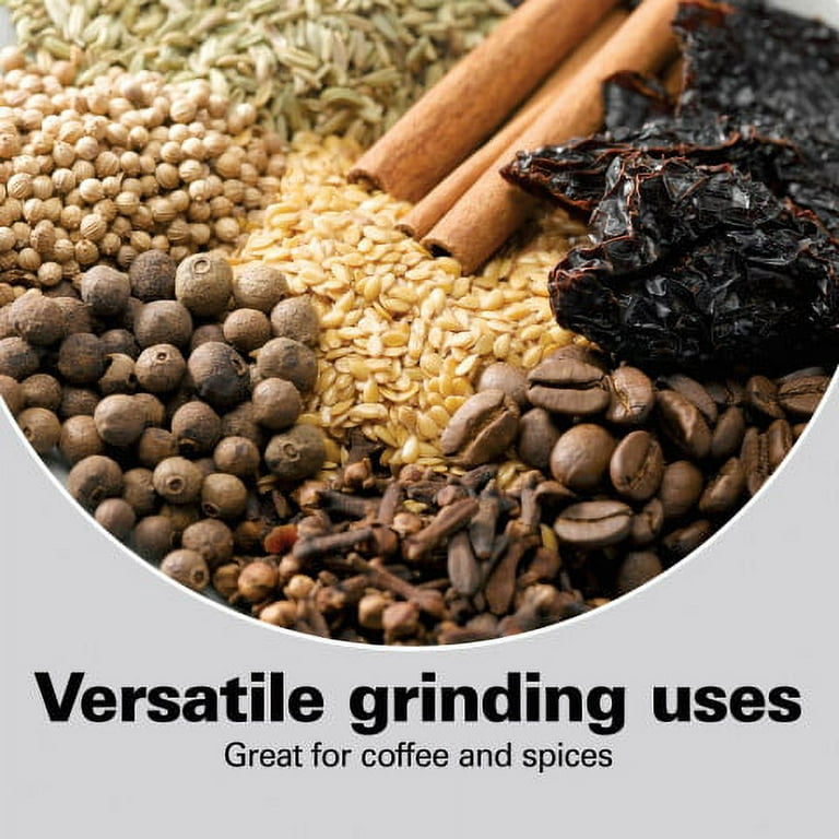 Custom Grind™ Coffee Grinder, Removable Stainless Steel Chamber - 80393