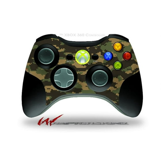 WraptorCamo Digital Timber - Decal Style Skin fits Microsoft XBOX 360 Wireless Controller (CONTROLLER NOT INCLUDED) by WraptorSkinz