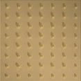 thumbnail image 1 of Ahgly Company Tapis de Zone Carré Orange Lavable en Machine, 4 Pieds Carré, 1 of 7