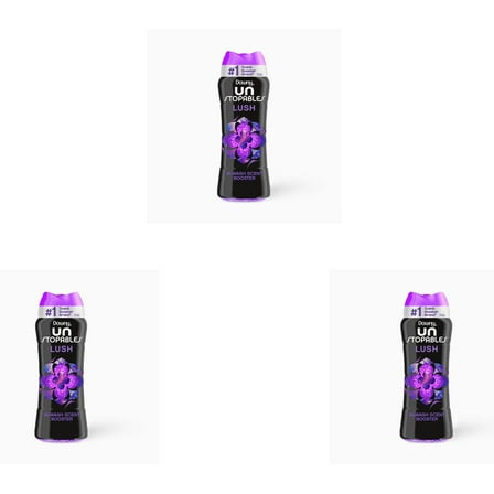 Downy Unstopables Lush In-Wash Scent Booster( 5 oz  x 3 )– 3 Pack bottles