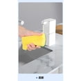 thumbnail image 2 of Automatic Foaming Soap Dispenser Touchless 400ml/12.8oz Rechargeable Hand Soap Dispenser Wall Mounted Foam Soap Pump for Bathroom Kitchen Dish Soap, 2 of 5
