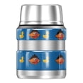 thumbnail image 2 of Sesame Street Ernie and Rubber Ducky Pattern THERMOS STAINLESS KING Stainless Steel Food Jar with Folding Spoon, Vacuum insulated & Double Wall, 16oz, 2 of 6