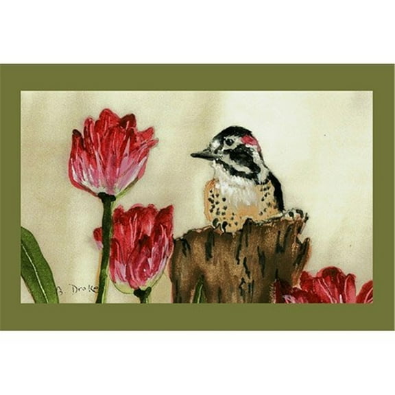 Betsy Drake DM243 Woodpecker Door Mat 18''x26''