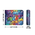 thumbnail image 4 of WIRESTER RFID Blocking Bifold Wallet for Men, Slim Leather Credit Card Holder with ID Window - Colorful Gaming Controller, 4 of 6