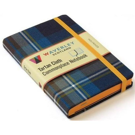 Waverley (M): Holyrood Tartan Cloth Commonplace Notebook Waverley Scotland (Hardcover)
