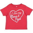 thumbnail image 3 of Inktastic I Love My Nana and Papa in White Chalk Heart Boys or Girls Toddler T-Shirt, 3 of 5