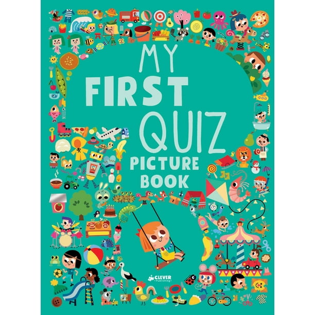 Clever Quiz Books My First Quiz Picture Book (Board book) Walmart