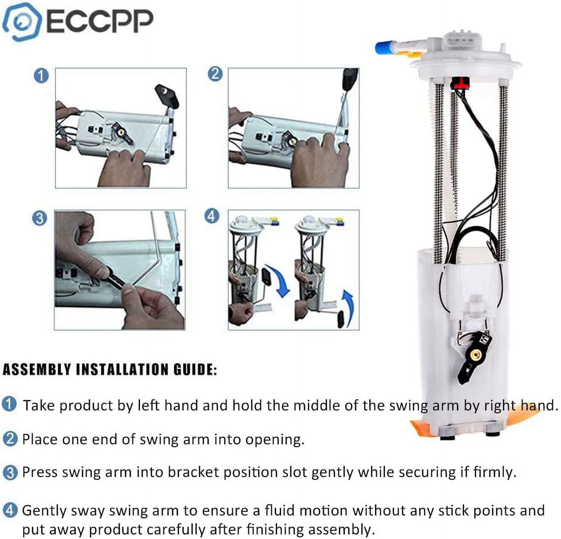<font color="#0000FF">Fuel Pump Assembly Compatible 1997-2001 for Chevrolet S10 for GMC Sonoma 1997-2000 for Isuzu Hombre E3952M</font>