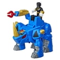 thumbnail image 4 of Playskool Heroes Power Rangers Morphin Zords Black Ranger & Rhino Zord, 4 of 13