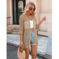 thumbnail image 5 of Zeagoo Plus Size Crochet Cardigan Short Sleeve Open Front Lightweight Summer Boho Kimono Cardigans, 5 of 10