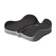 thumbnail image 1 of Cojín de asiento de espuma viscoelástica, grueso, cómodo y ergonómico para silla de oficina Gris negro, 1 of 9