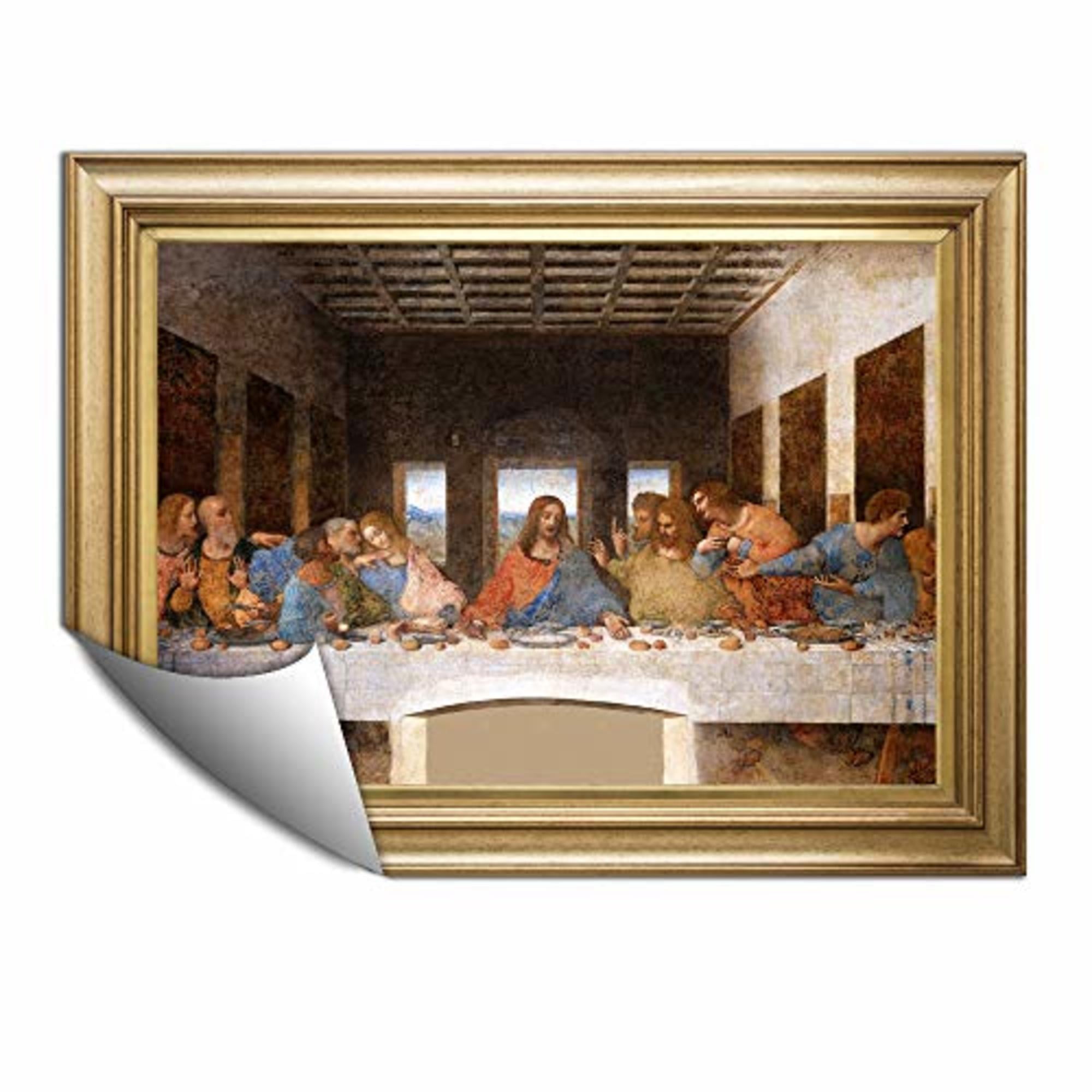 The Last Supper - Leonardo Da Vinci - High Resolution with no door