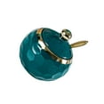thumbnail image 2 of Thinsony Porcelain Sugar Bowl Ceramic Condiment Pot for Restaurant Countertop Kitchen Round Dark Green Dark Green Round, 2 of 6