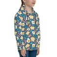 thumbnail image 3 of Daiia Eggs Toast Bacon And Arugula for Boys Fashion Hoodies & Sweatshirts with Kangaroo Pocket,Hooded Sweatshirt for Kid, Breathable& Moisture Wicking-Large, 3 of 6