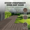 thumbnail image 4 of VEVOR Interlocking Deck Tiles Plastic Wood 10 Pack 12"x12" Waterproof for Porch, 4 of 9
