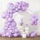 thumbnail image 1 of Set de globos RUBFAC, color morado pastel, 105 unidades, con cinta y pegamento, 1 of 7