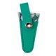 thumbnail image 5 of Funda protectora de cuero sintético para tijeras de manualidades, 8 x 3 cm, elegante estuche de almacenamiento para tijeras de bordar y coser. Verde, 5 of 9