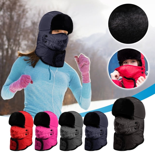 Xihbxyly Gorro de Franela de Invierno, Cobertura Total para Rostro y Cuello, Protección Auditiva Gruesa, Diseño Suave y Cómodo, Ideal para Deportes En Climas Fríos, Esquí, Escalada, Equitación, Masca