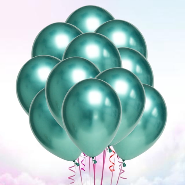 Raindrops 50Ud Globos De Látex Metálicos Para Fiesta Duradera Y