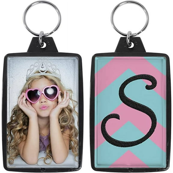 Snapins 2" x 3" Black Photo Keychains - Pack of 144