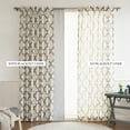 thumbnail image 3 of Aurora Home  Blackout Curtain Liner Panel Pair 70"w x 104"l 108 Inches, 3 of 5